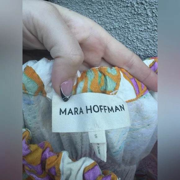 Mara Hoffman Bettina Cutout Floral-print Organic Cotton-jacquard Midi Dress - Picture 6 of 7